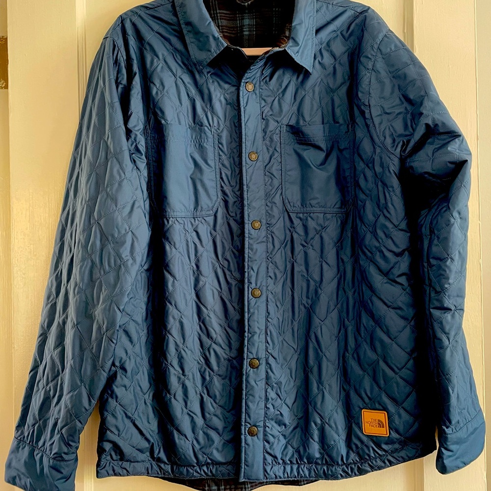 Mens North Face quilted jacket